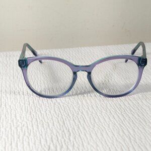 Indi KG 9001 eyeglasses glasses round purple kids youth girls Indigo key hole